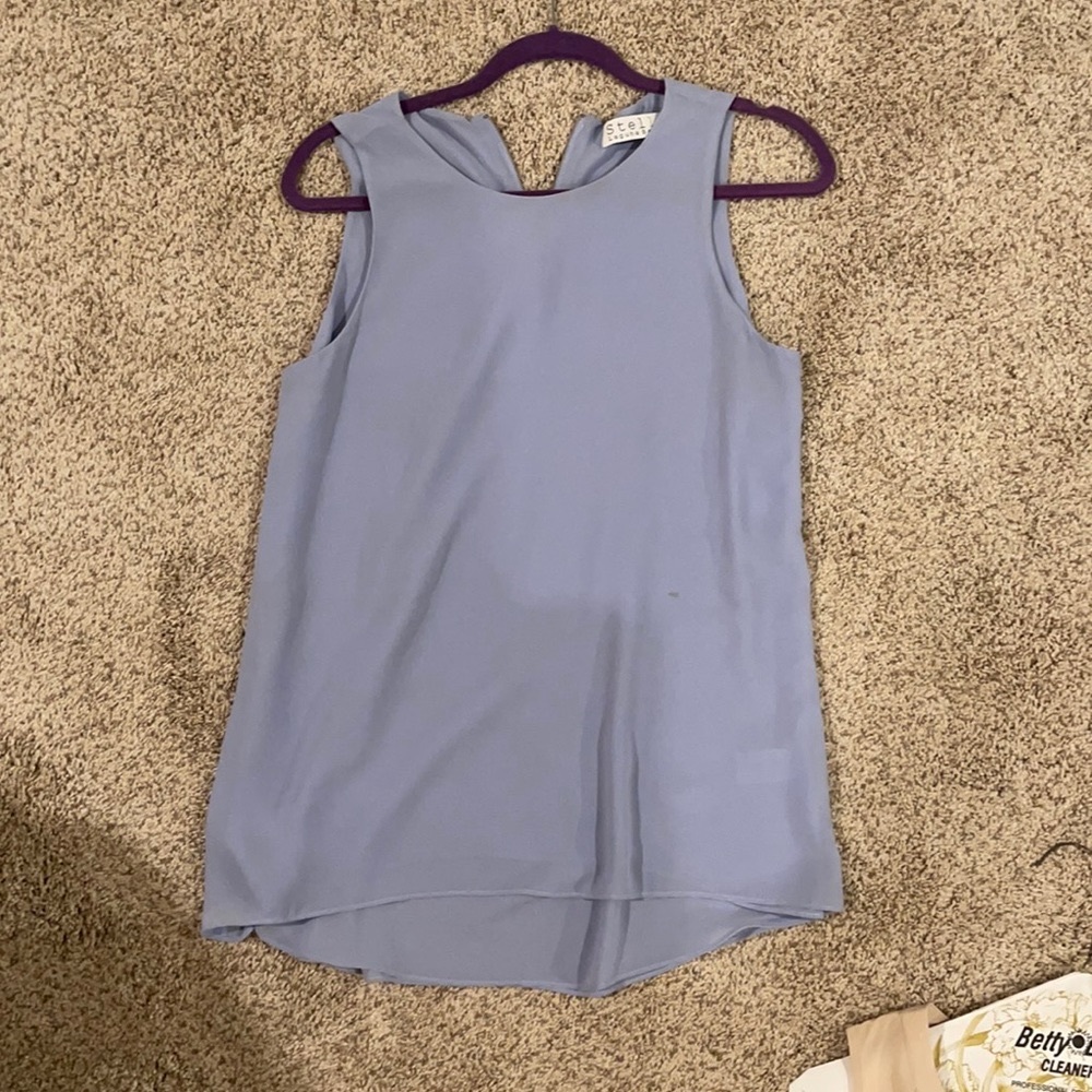 Purple blouse